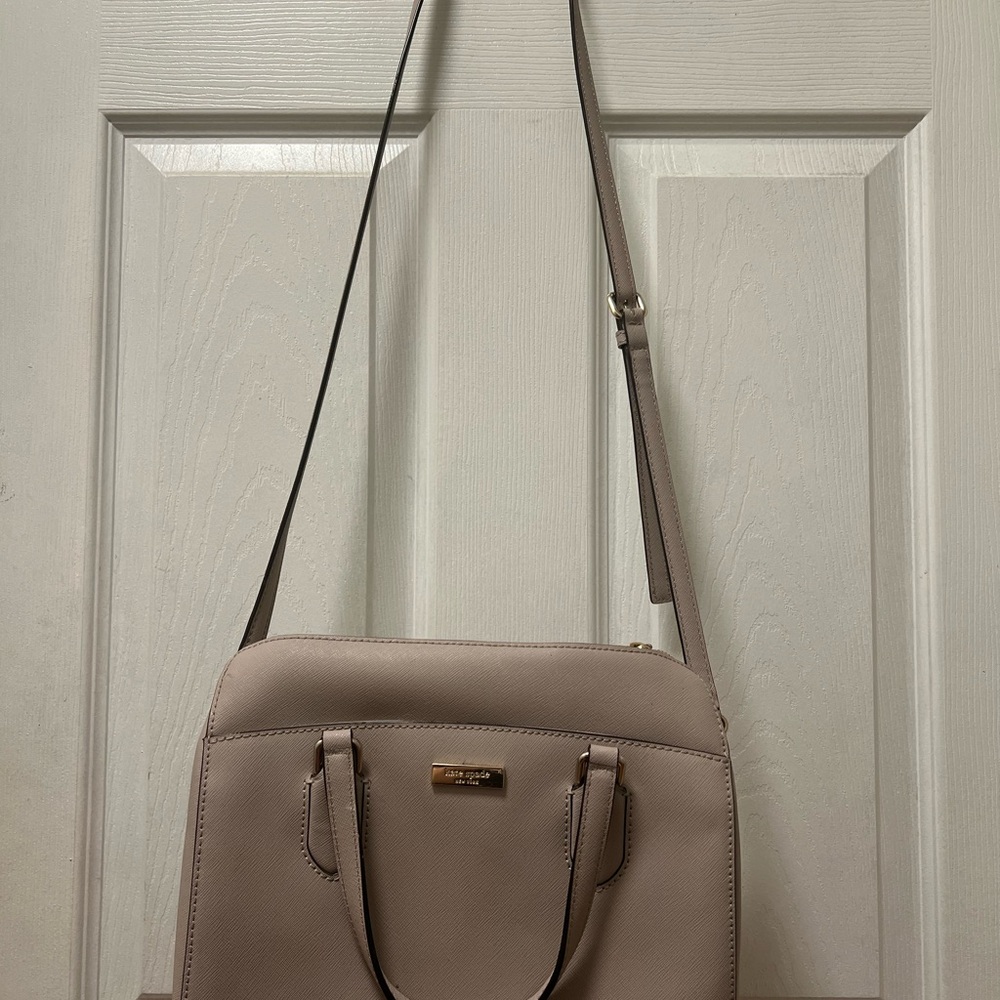 Kate Spade Light Taupe Crossbody Bag